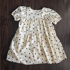 Cat & Jack Cream Puff Sleeve Sundress
